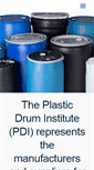 Mobile Screenshot of plasticdrum.org